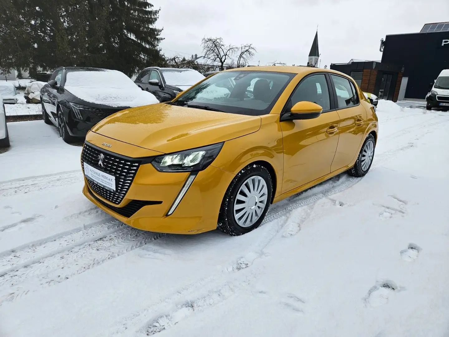 Peugeot 208 Active, Klima,KD/TÜV neu Jaune - 1