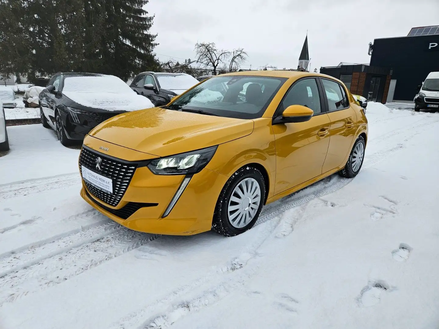 Peugeot 208 Active, Klima,KD/TÜV neu Jaune - 2