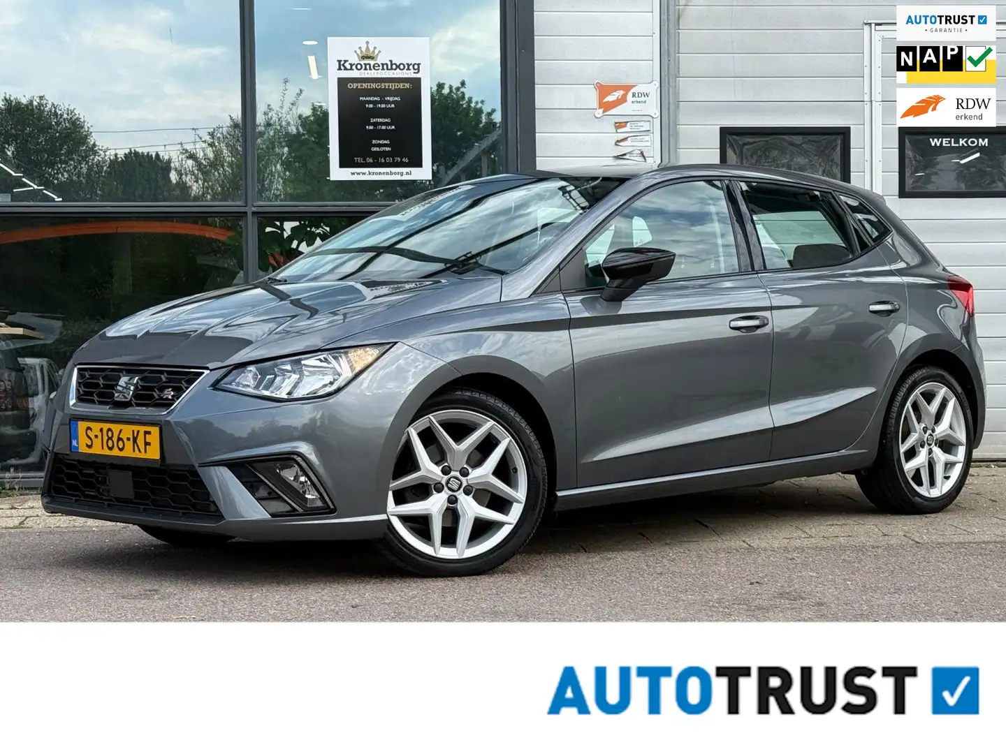 SEAT Ibiza 1.0 TSI FR Business Intense| CARPLAY| CRUISECR| NA Gris - 1