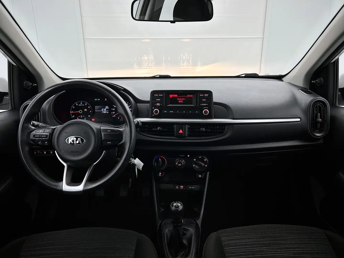 Kia Picanto 1.0 CVVT 5Drs. EconomyPlusLine / Airco / Electrisc Blanc - 2