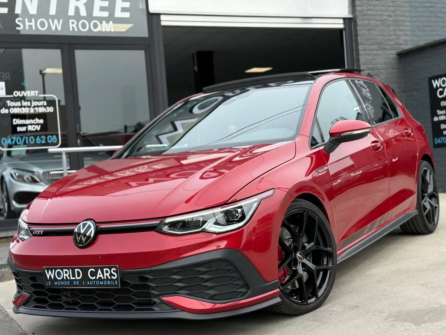 Volkswagen Golf GTI 2.0TSI Clubsport 300CV DSG TOIT PANO DISTRO FULL Rouge - 1