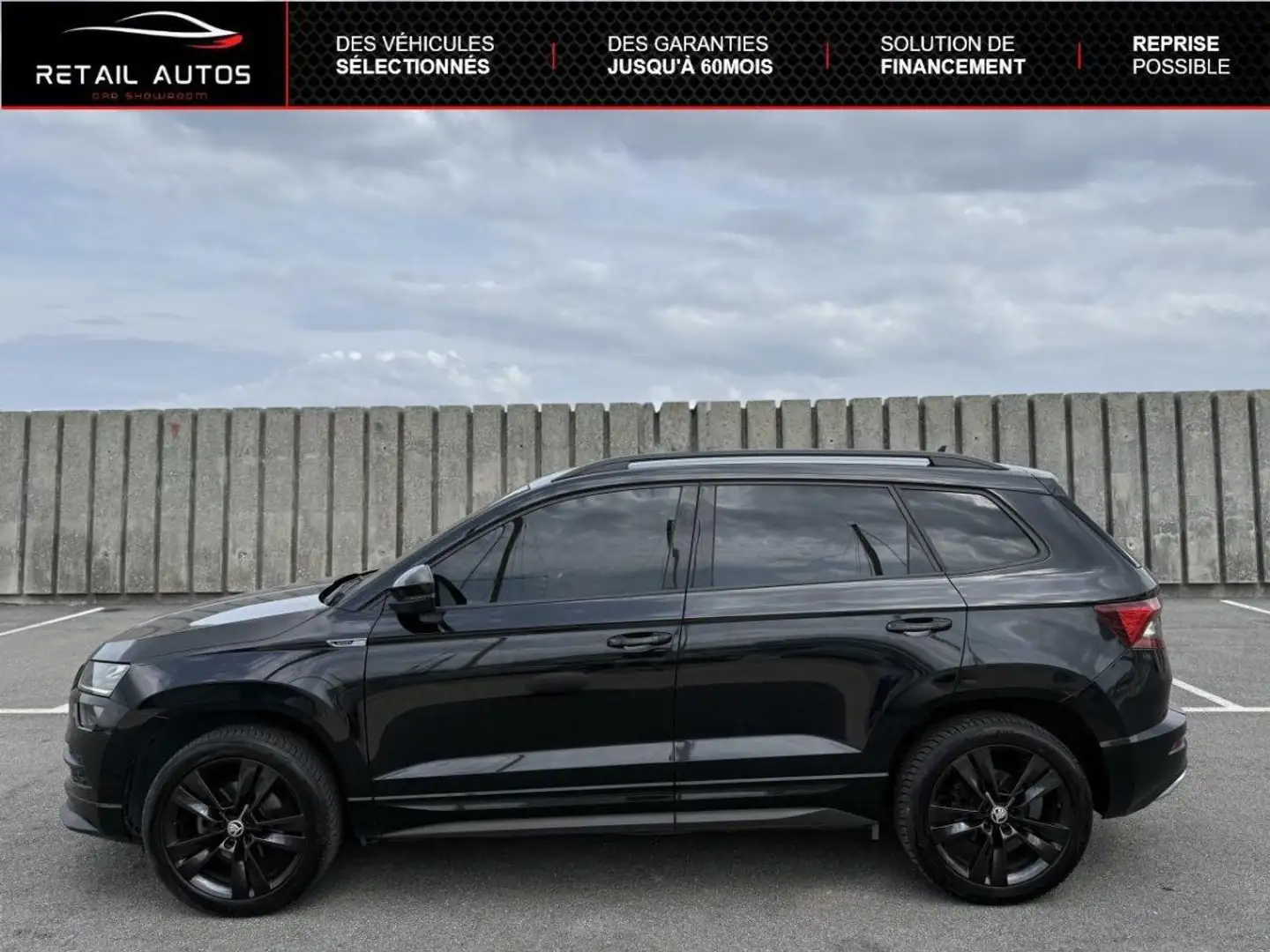 Skoda Karoq 1.5 TSI ACT 150ch Sportline DSG7 Schwarz - 2