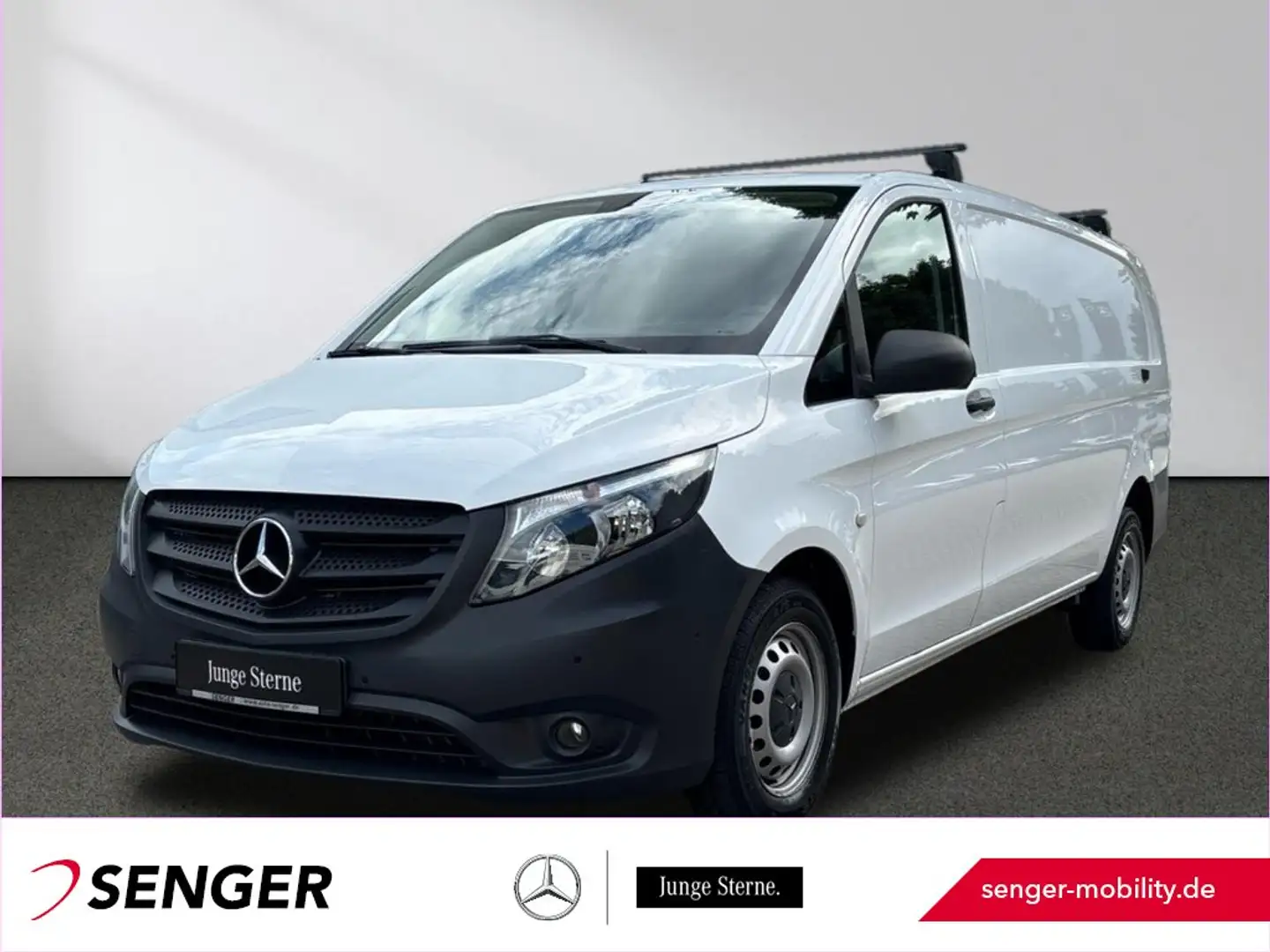 Mercedes-Benz Vito 116 CDI Kasten extralang Klima Kamera Navi Blanc - 1