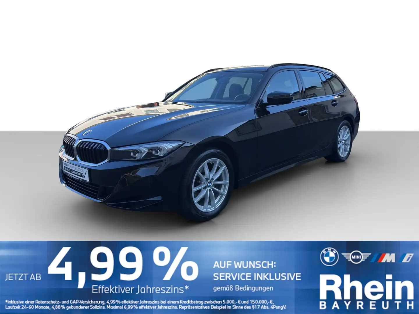 BMW 318 i Touring Navi LED Sport-Lenkrad Shz PDC v/h Navi Schwarz - 1