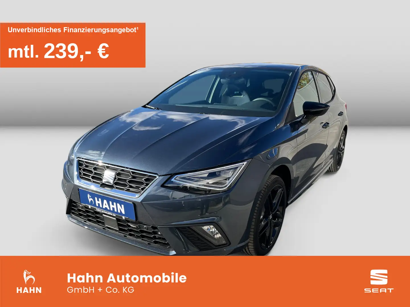 SEAT Ibiza FR Black Edition 1.0TSI 116PS 6Gang Grau - 1