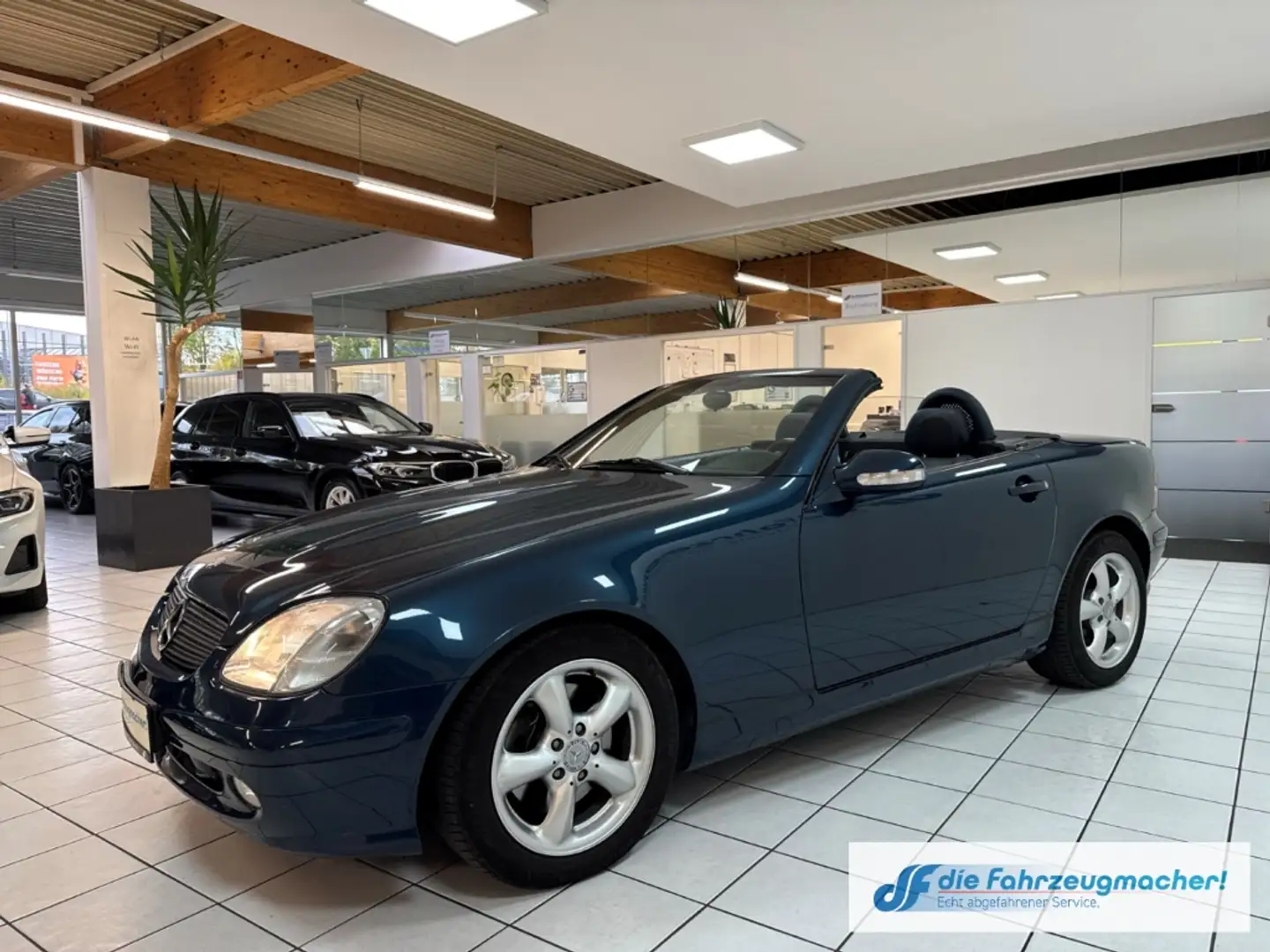Mercedes-Benz SLK 320 Leder SHZ Designo Sportsitze Klima 2.Hand Bleu - 2