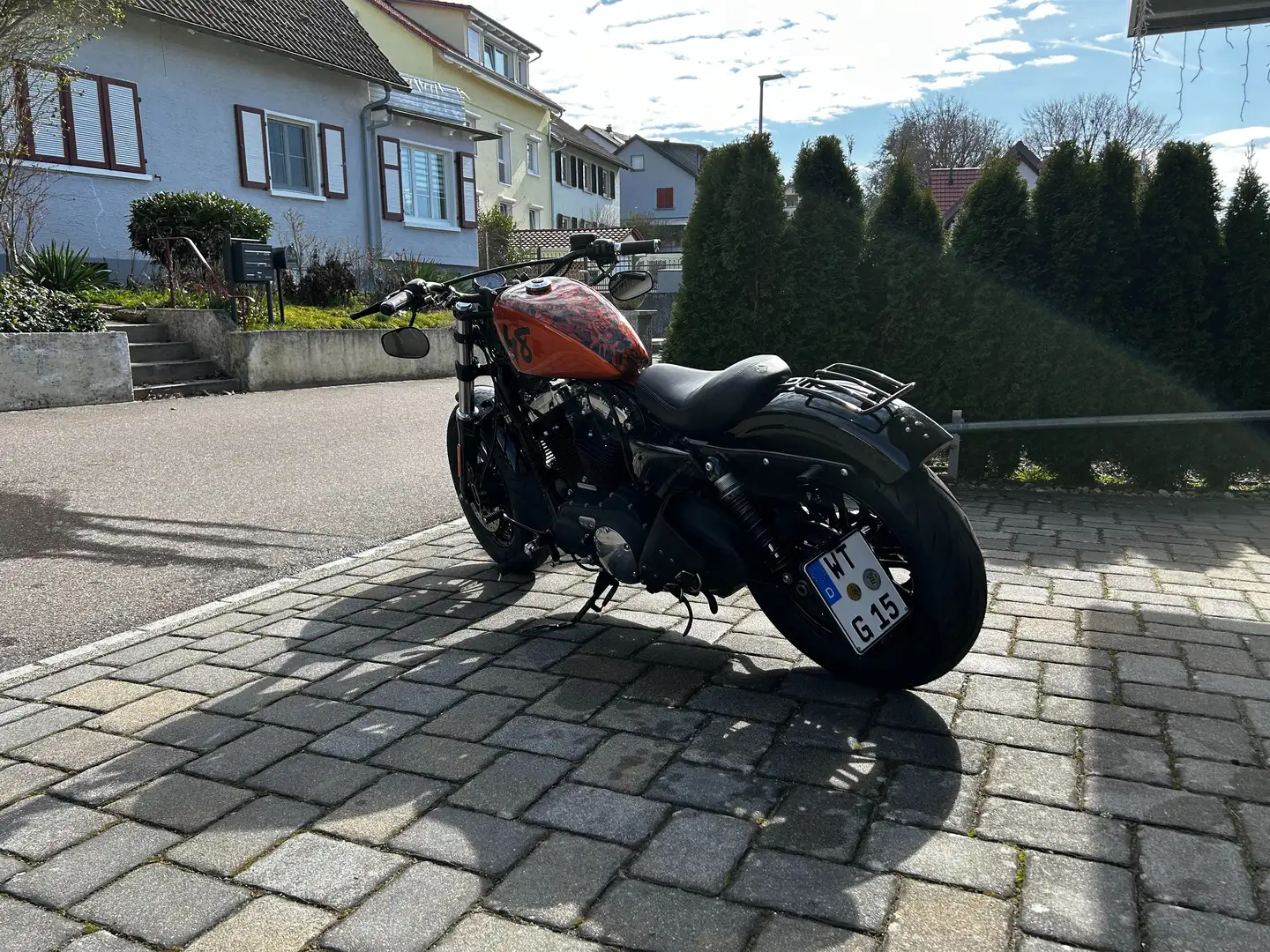 Harley-Davidson Sportster Forty Eight Portocaliu - 2