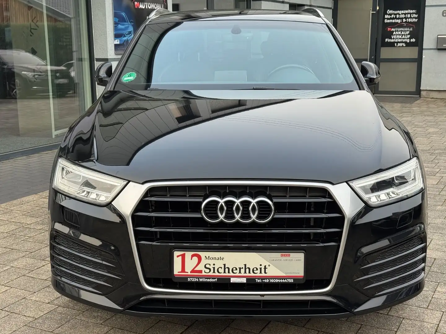 Audi Q3 2.0 TDI sport S-Line*LED-Scheinwerfer*NAVI Zwart - 2
