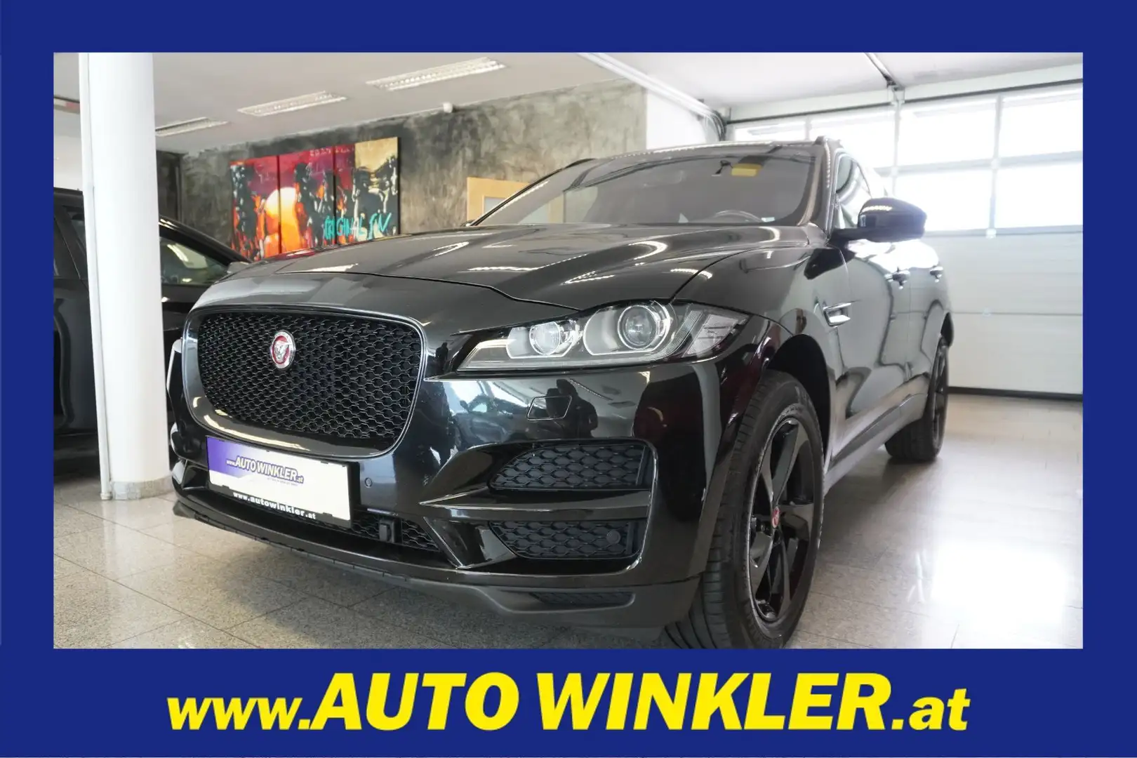 Jaguar F-Pace AWD 3.0 Aut. LED/Navi Schwarz - 1