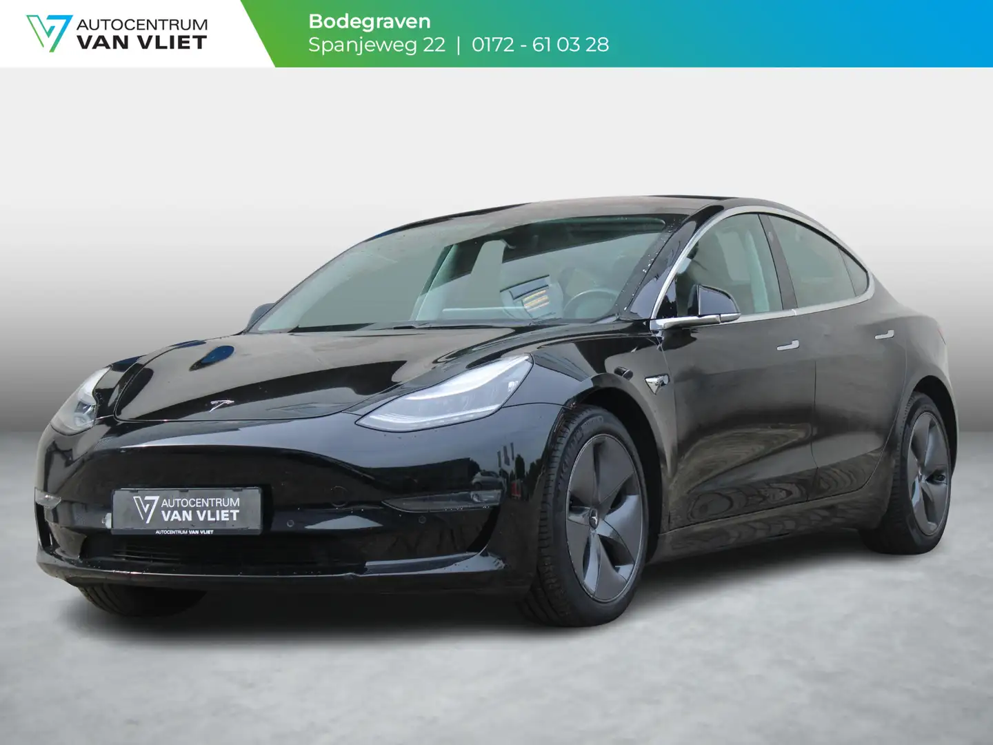 Tesla Model 3 Long Range AWD 75 kWh | SOH 87.7 % | TREKHAAK | 12 Zwart - 1