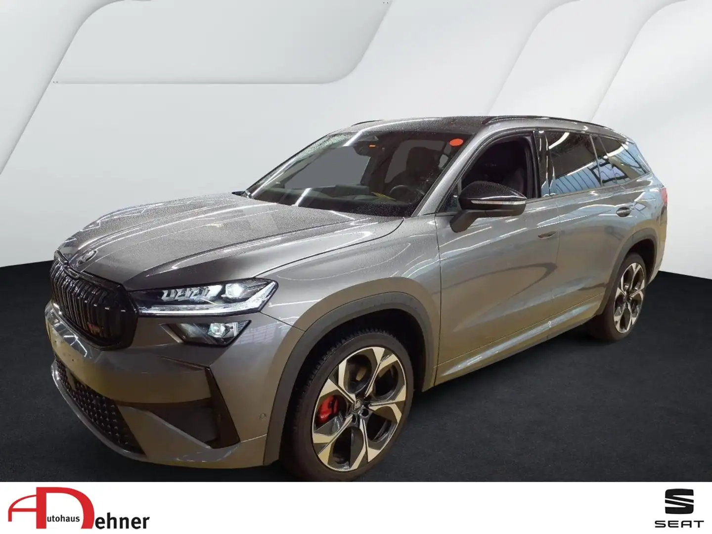 Skoda Kodiaq RS 2.0 TSI 4x4 STDHZ+MTRIX+AHK+7SITZ+PANO Klima Grau - 1