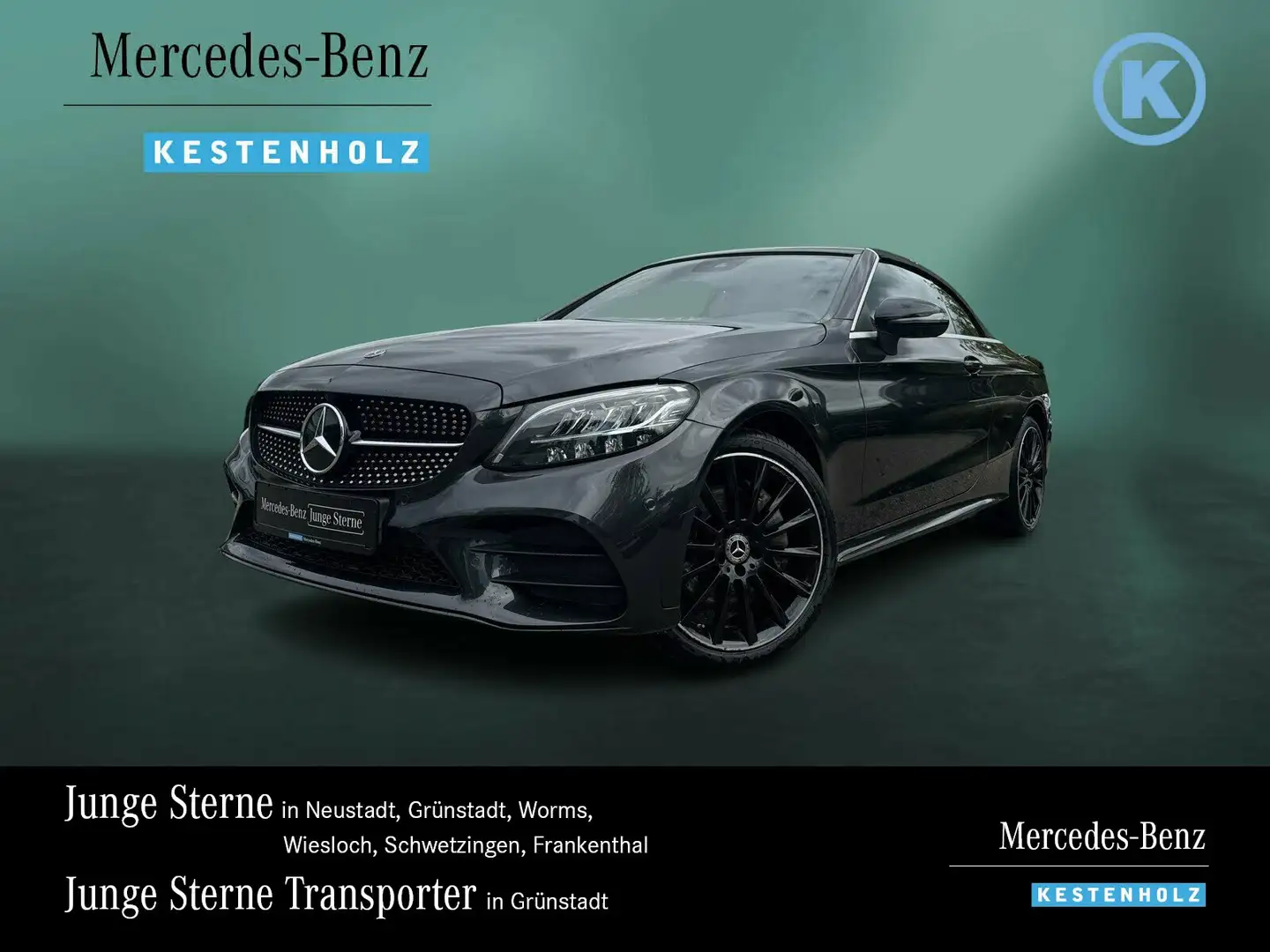 Mercedes-Benz C 400 C 400 4M AMG+NIGHT+BURME+360+MEMORY+TWA+AIRSCARF Grau - 1