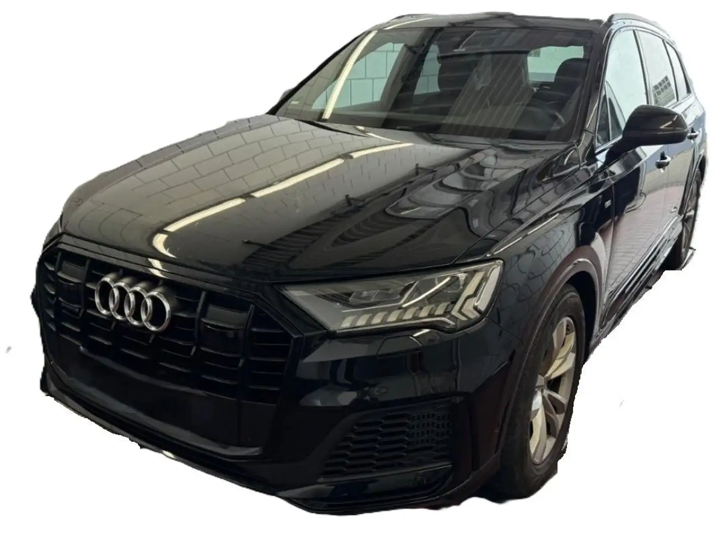 Audi Q7 55 TFSI e quattro S line AHK PanoDach Standkl Schwarz - 2