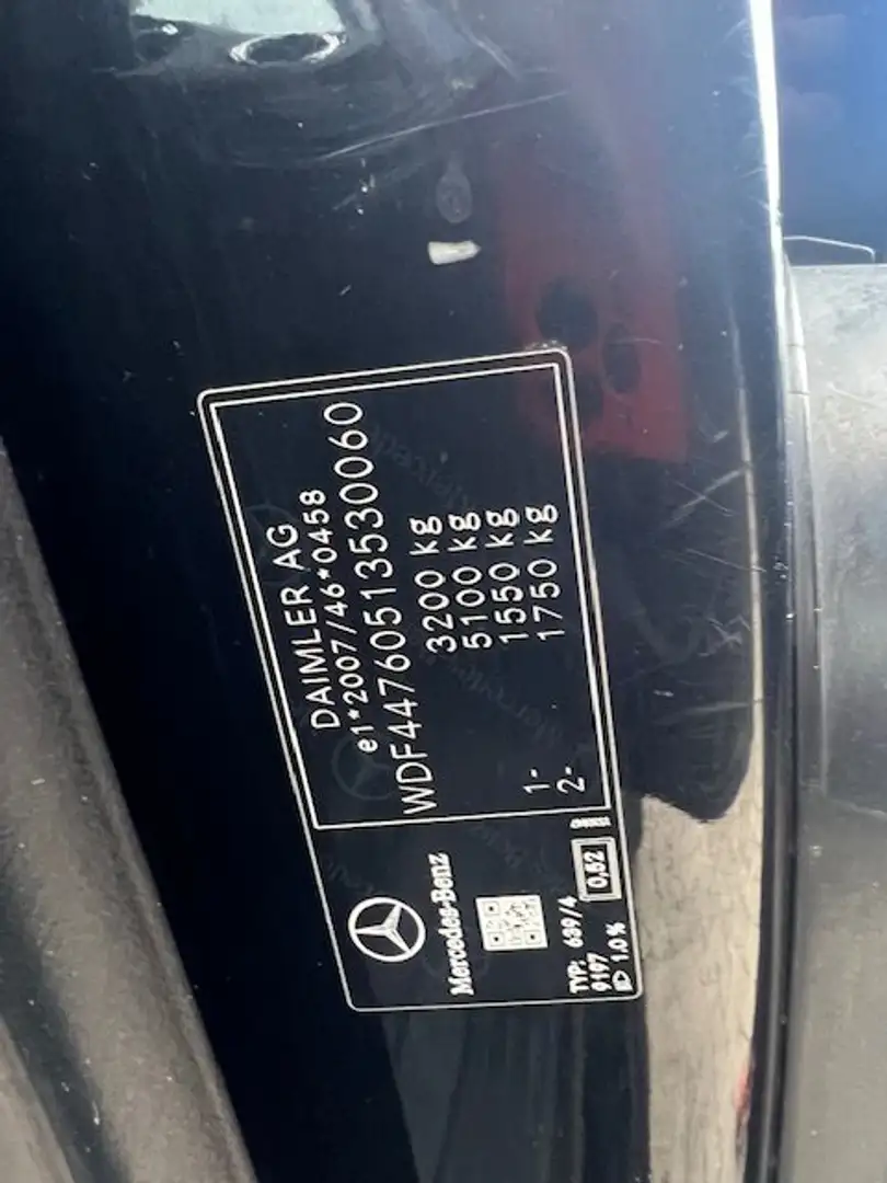 Mercedes-Benz Vito 116 cdi 13750 ex btw schade carrosserie Schwarz - 2