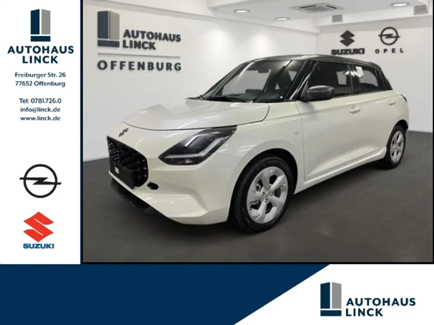 Suzuki Swift NEW 1.2 Dualjet Hybrid Comfort Navi Weiß - 1