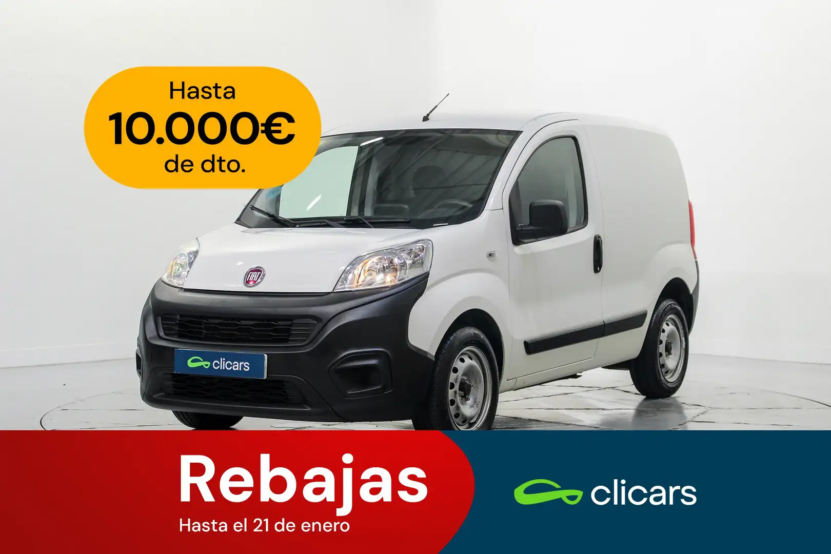 Fiat Fiorino Comercial Cargo 1.3Mjt Base 59kW Blanc - 1