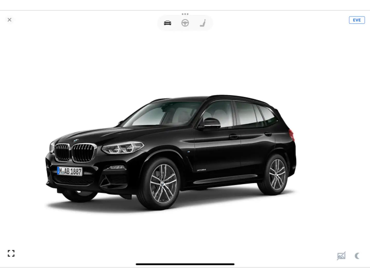 BMW X3 XDRIVE 20D Nero - 1