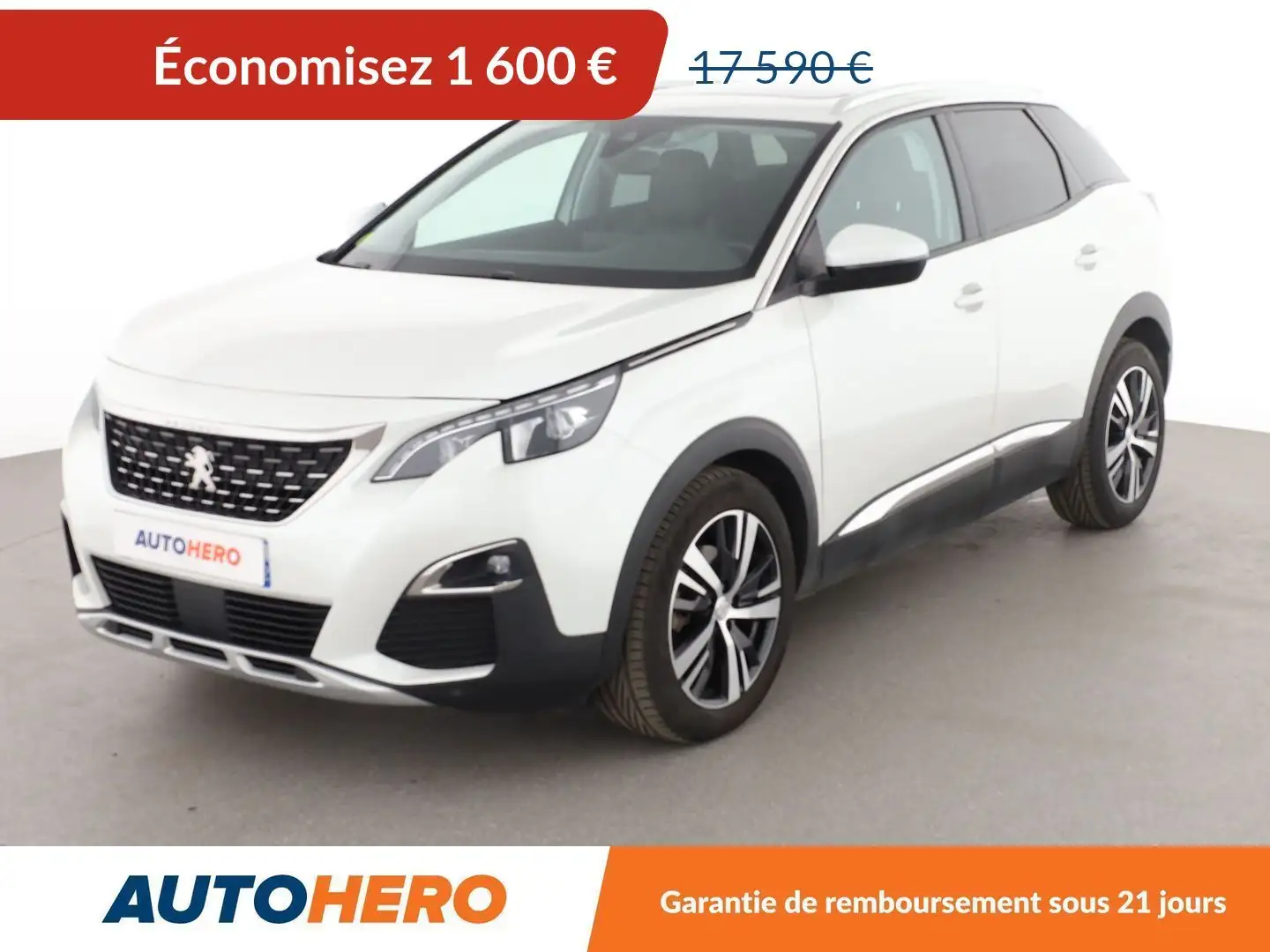 Peugeot 3008 1.5 Blue-HDi Allure Bianco - 1