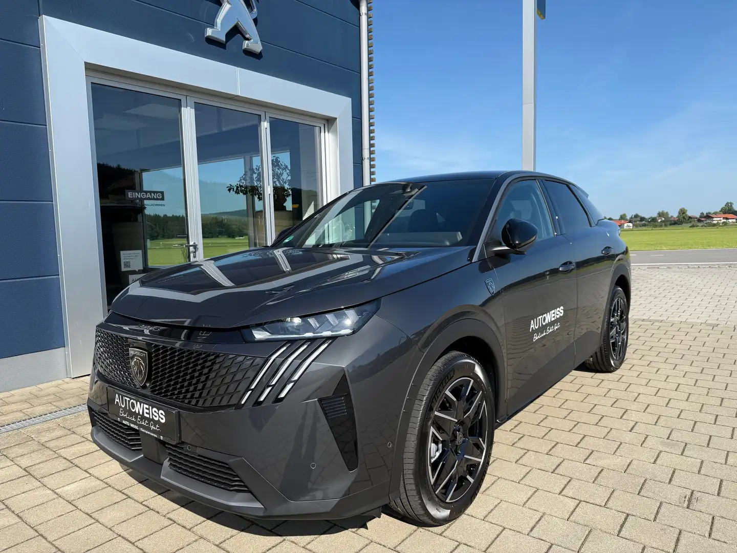 Peugeot 3008 Hybrid 145 e-DSC6 GT Grau - 2