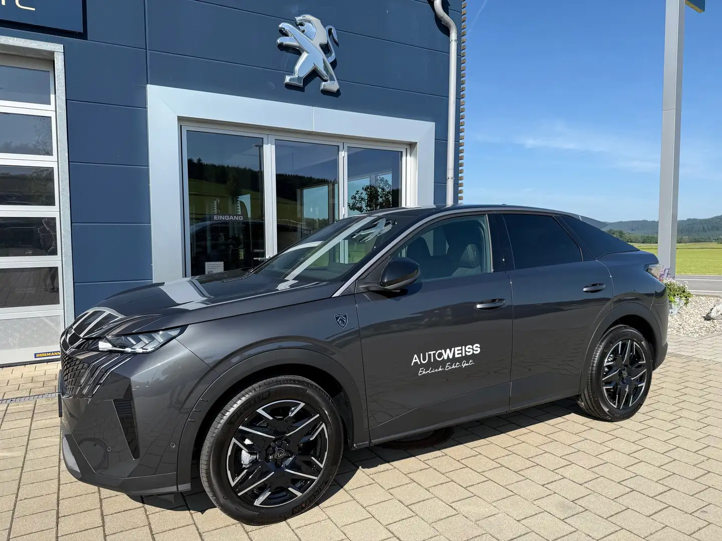 Peugeot 3008 Hybrid 145 e-DSC6 GT Grau - 1