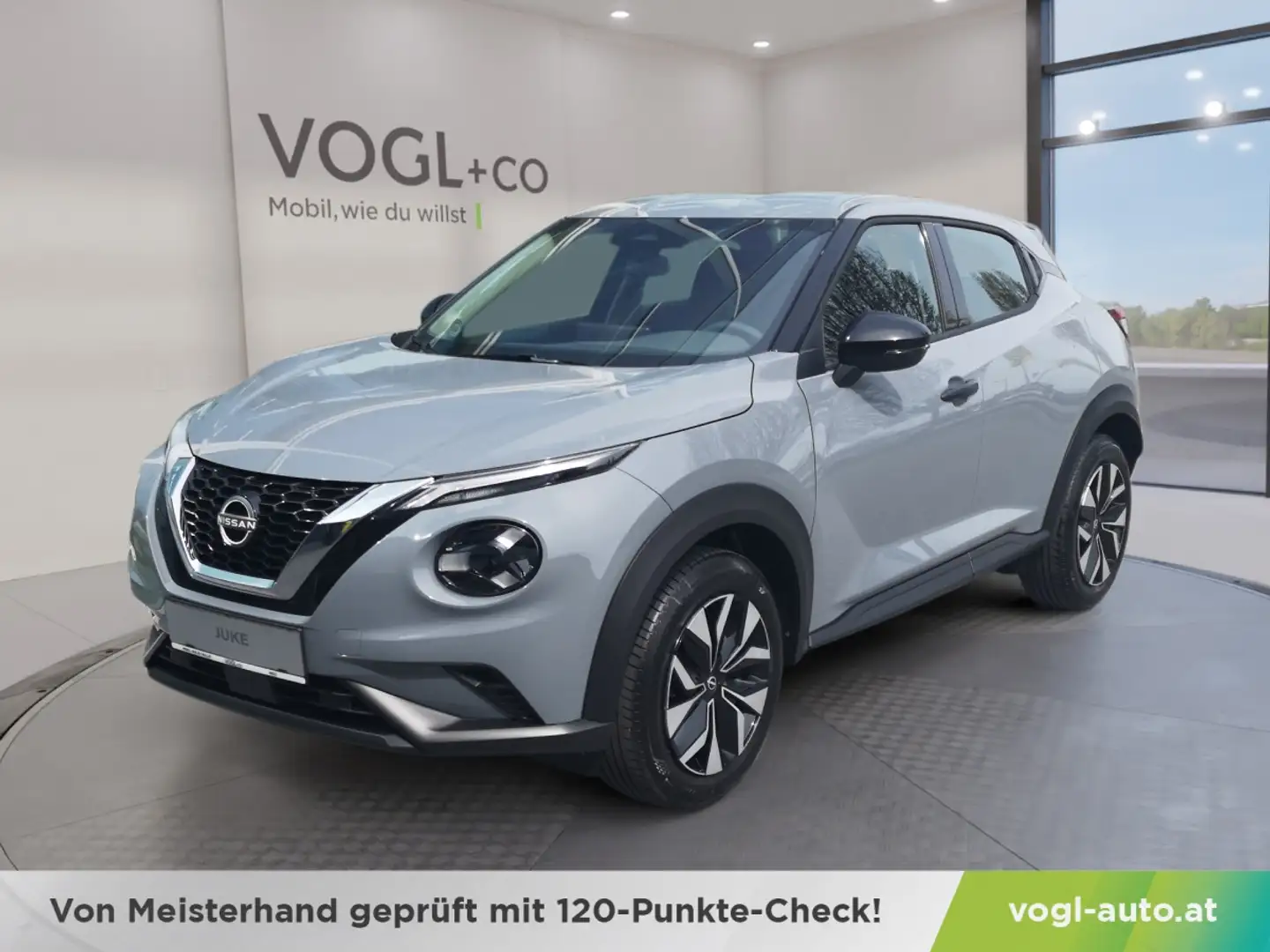 Nissan Juke ACENTA 1.0 DIG-T 114 PS 7DCT *Automatik* Grau - 1