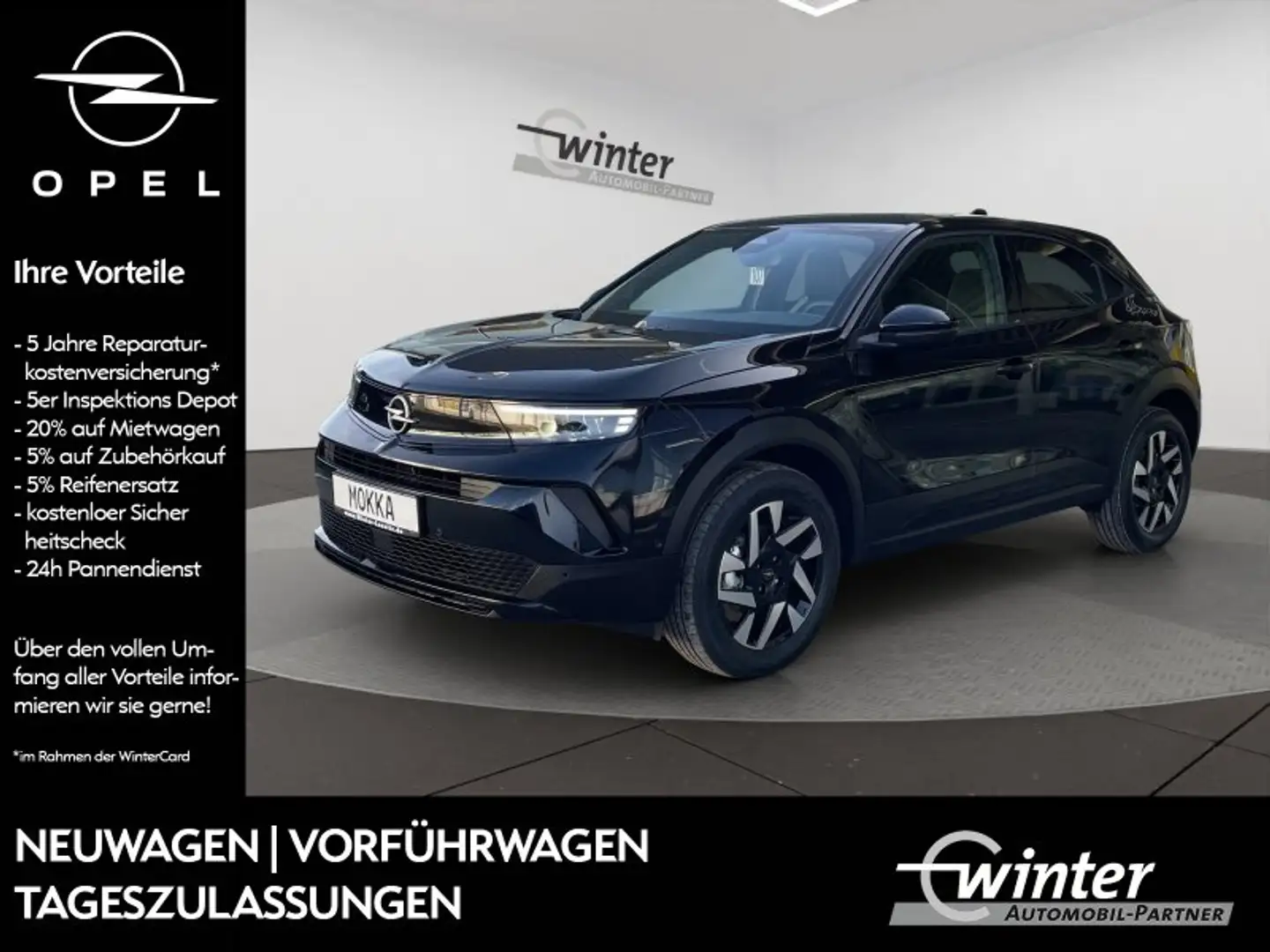 Opel Mokka EDITION 1.2 DIT LED/SHZ/GRA - Sofort Verfügbar- Schwarz - 1