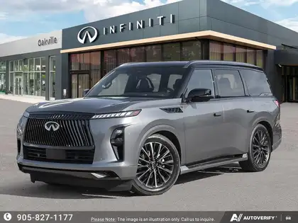 Gray 2026 INFINITI QX80 Autograph 4WD SUV / Crossover All-Wheel Drive 9-Speed Automatic