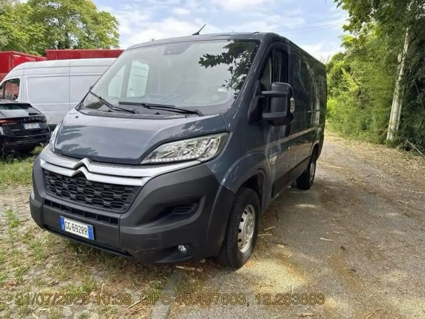 Citroen Jumper 30 BLUEHDI 120 L1H1 - TARGA GG692RR Bleu - 2