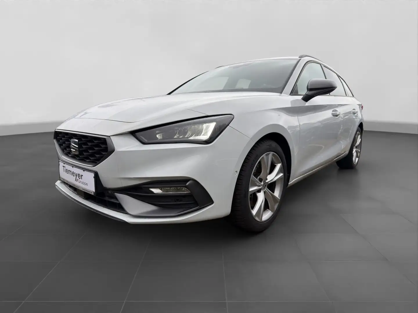 SEAT Leon Sportstourer 2.0 TDI DSG FR AHK SIDE-ASSIST Weiß - 2