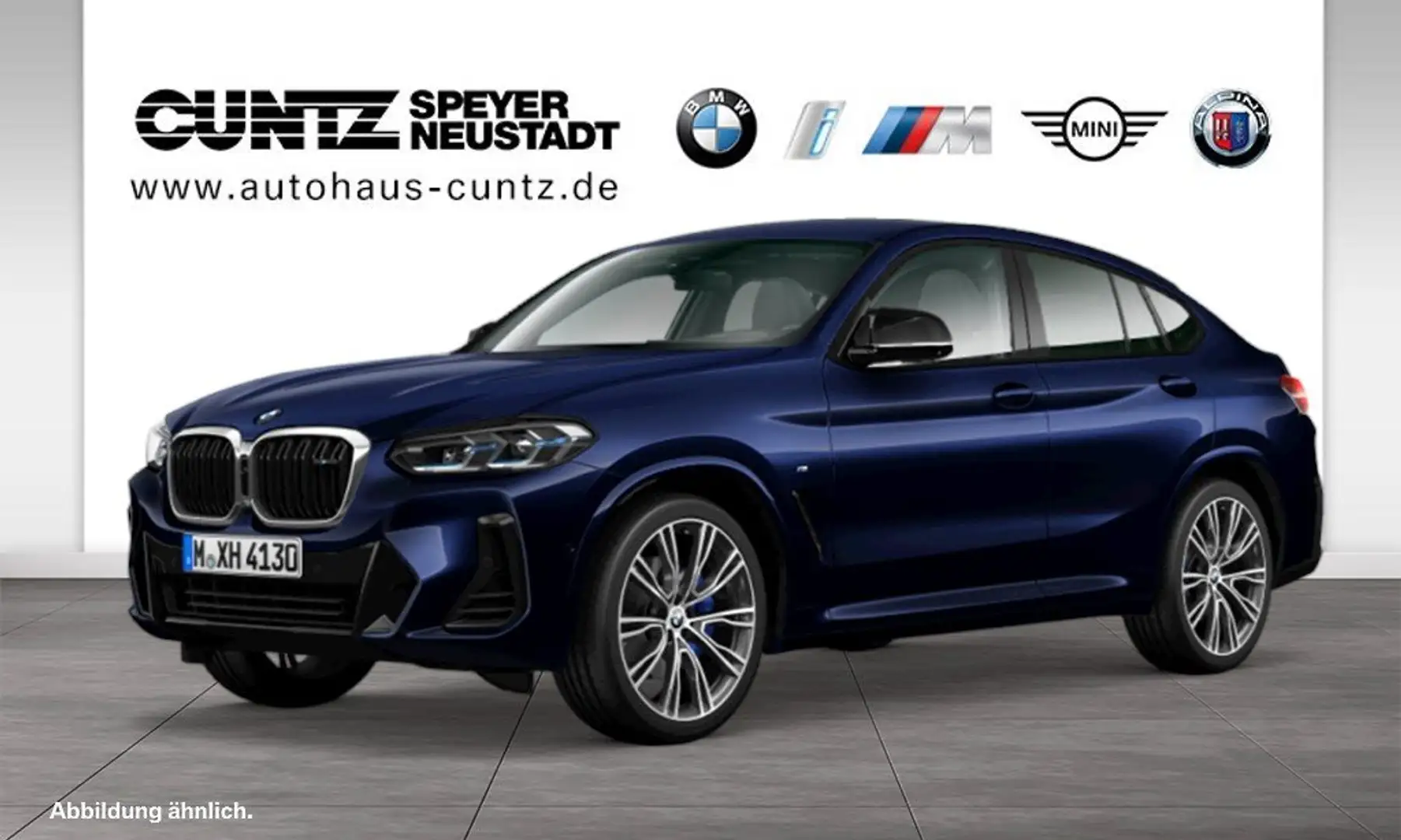 BMW X4 M 40i ParkingAssistPlus Laserlicht DrivingAssist HiF Blau - 2