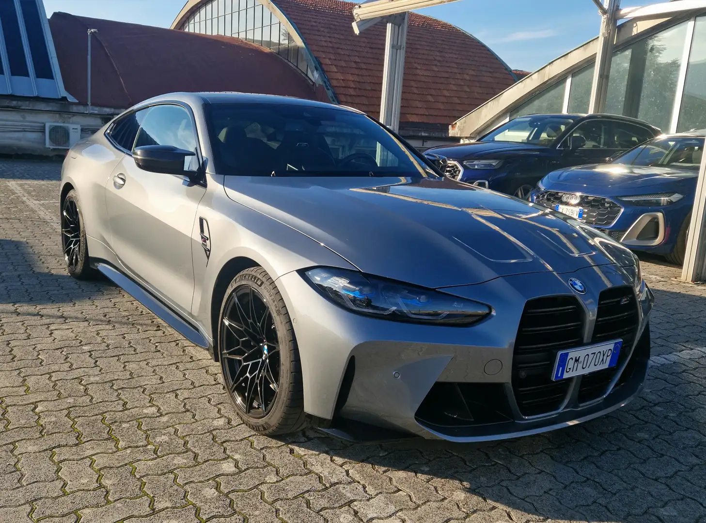 BMW M4 M4 Coupe 3.0 Competition auto Gris - 1