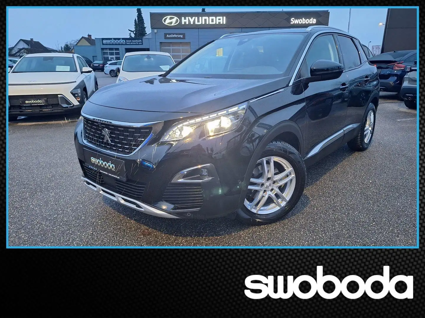 Peugeot 3008 1,2 PureTech 130 S&S EAT6 Allure, 8-fach Schwarz - 1