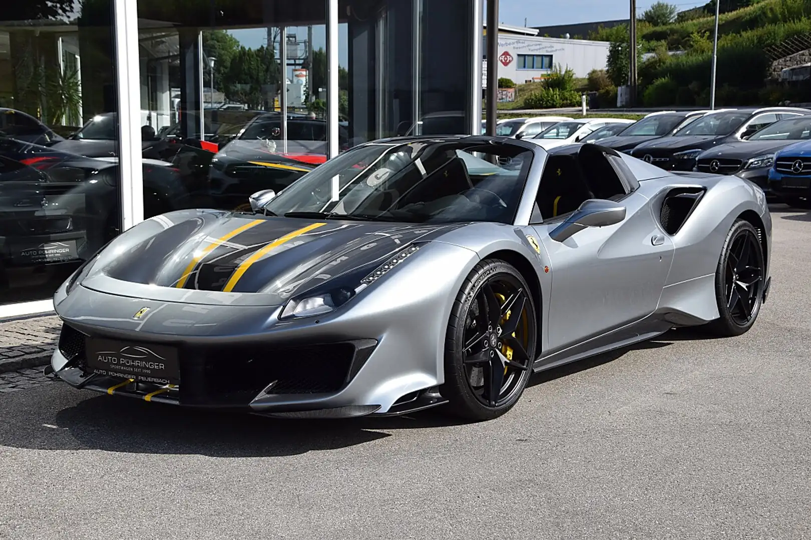 Ferrari 488 Spider Pista *Full Carbon*Kamera*Alcantara*Full... Grau - 2