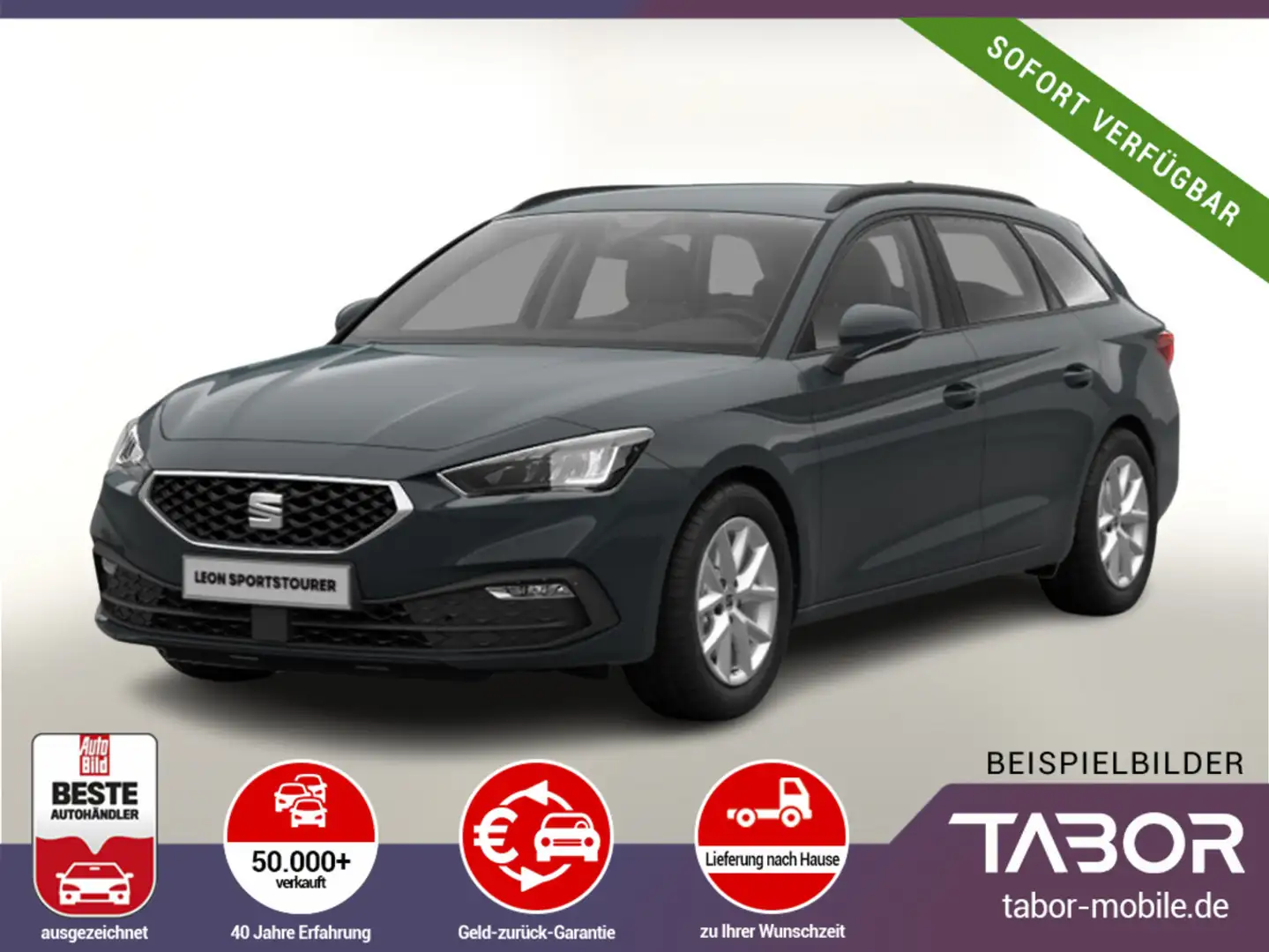 SEAT Leon ST 1.5 eTSI 115 DSG Style SHZ 3ZClim Kam Blu/Azzurro - 1