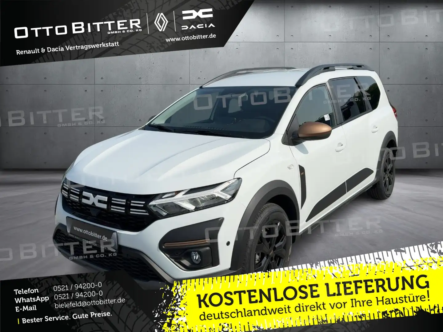 Dacia Jogger Extreme TCe110 5-Sitzer CITY-PAKET Blanco - 1