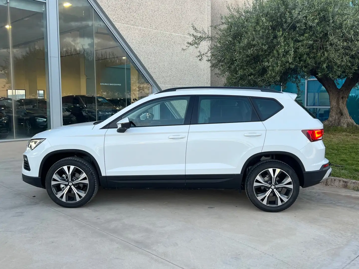 SEAT Ateca 1.5 150cv dsg possibilità noleggio no scoring Bianco - 2