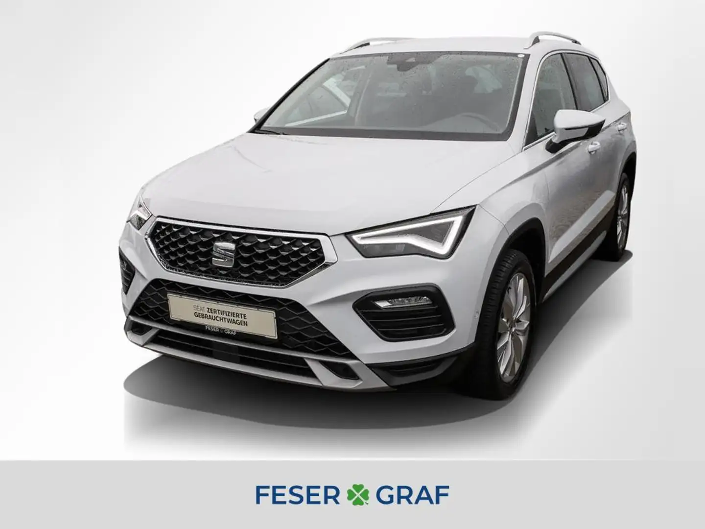 SEAT Ateca 1.5 TSI Xperience DSG AHK Navi RüKa Sitzh. Weiß - 1