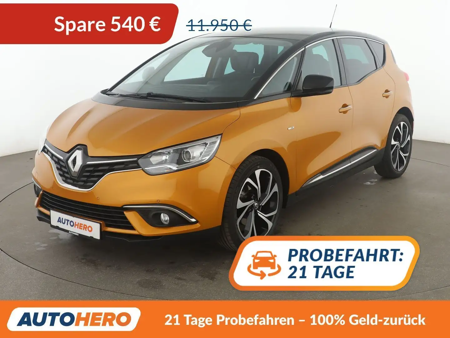 Renault Scenic 1.2 TCe Energy BOSE Edition*NAVI*TEMPO*PDC* Gelb - 1