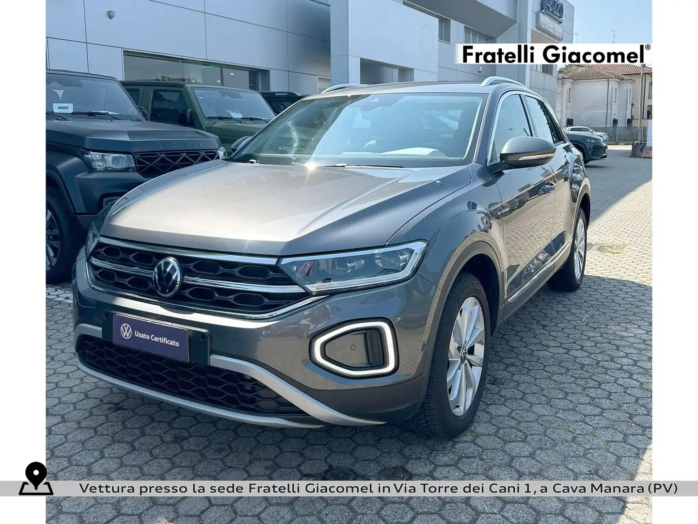 Volkswagen T-Roc 2.0 tdi style 150cv dsg Grigio - 1