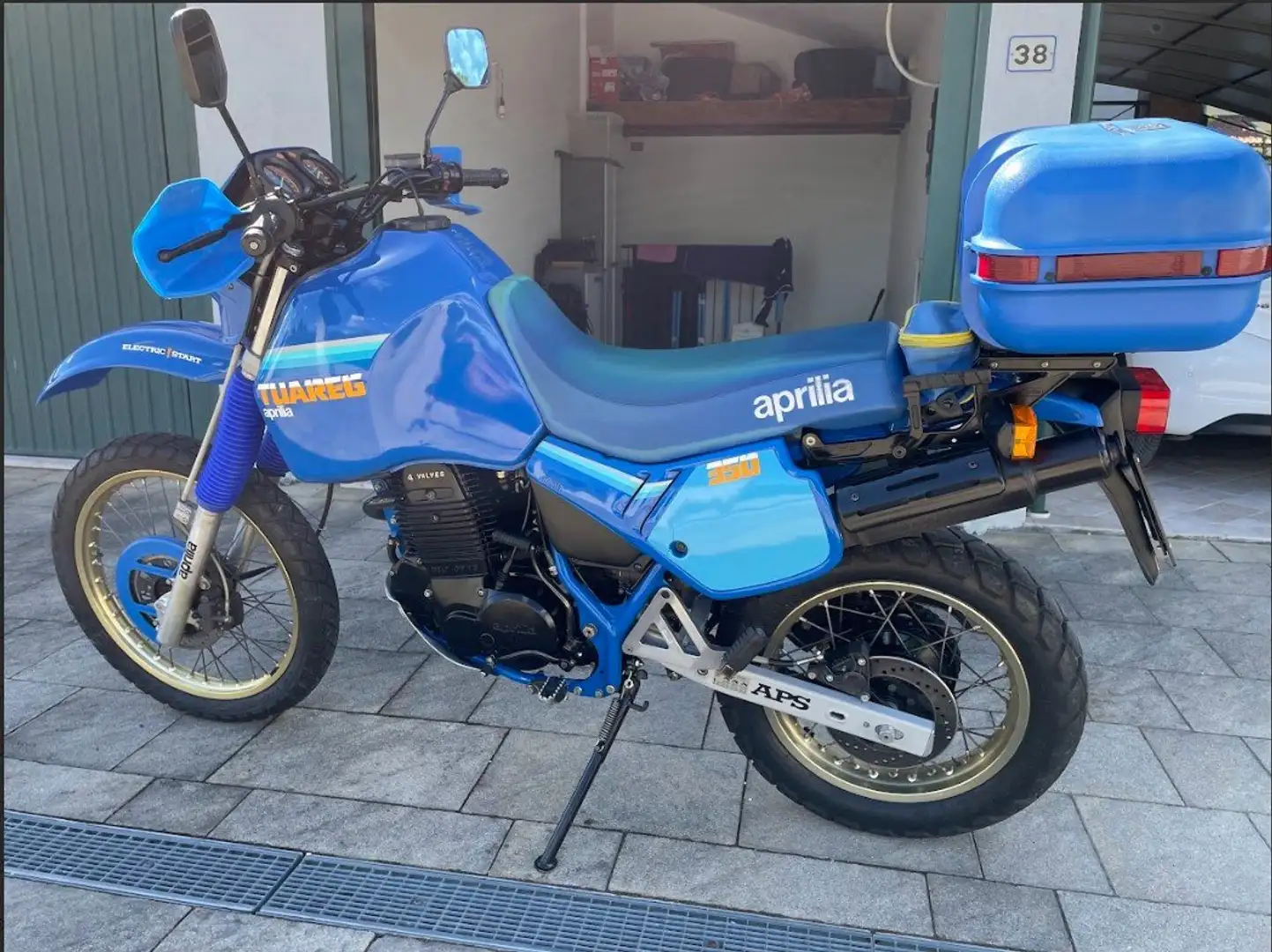 Aprilia Tuareg 350 Bleu - 2