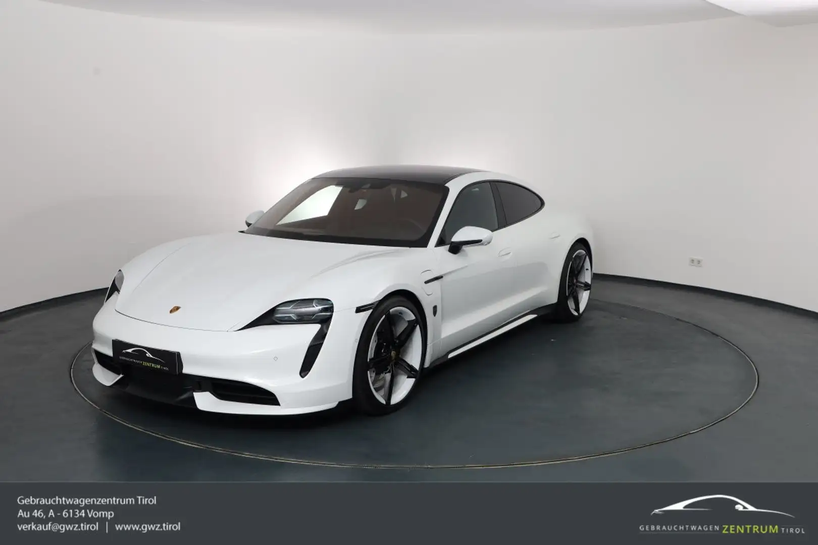 Porsche Taycan Turbo Sportchrono / Massage / Sitzklimatisierun... Alb - 1