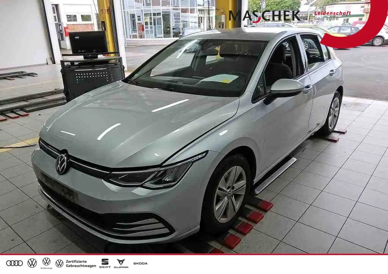 Volkswagen Golf 2.0 TDI DSG Navi LED Sitzh Carplay ACC AUT Argento - 1