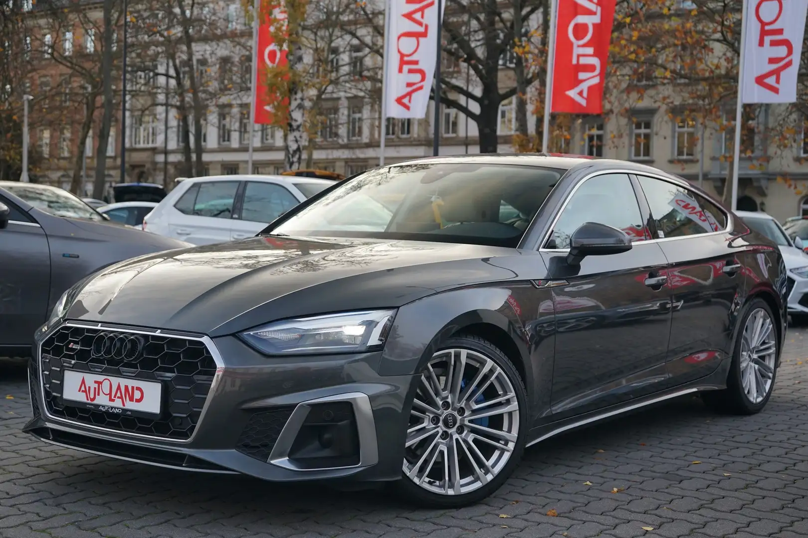 Audi A5 Sportback 40 2.0 TDI S line LED ACC Leder Gris - 2