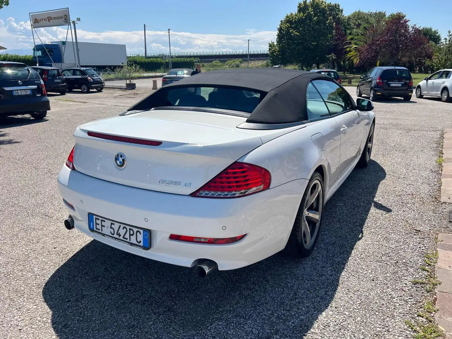 BMW 635 d cat Cabrio Bianco - 2