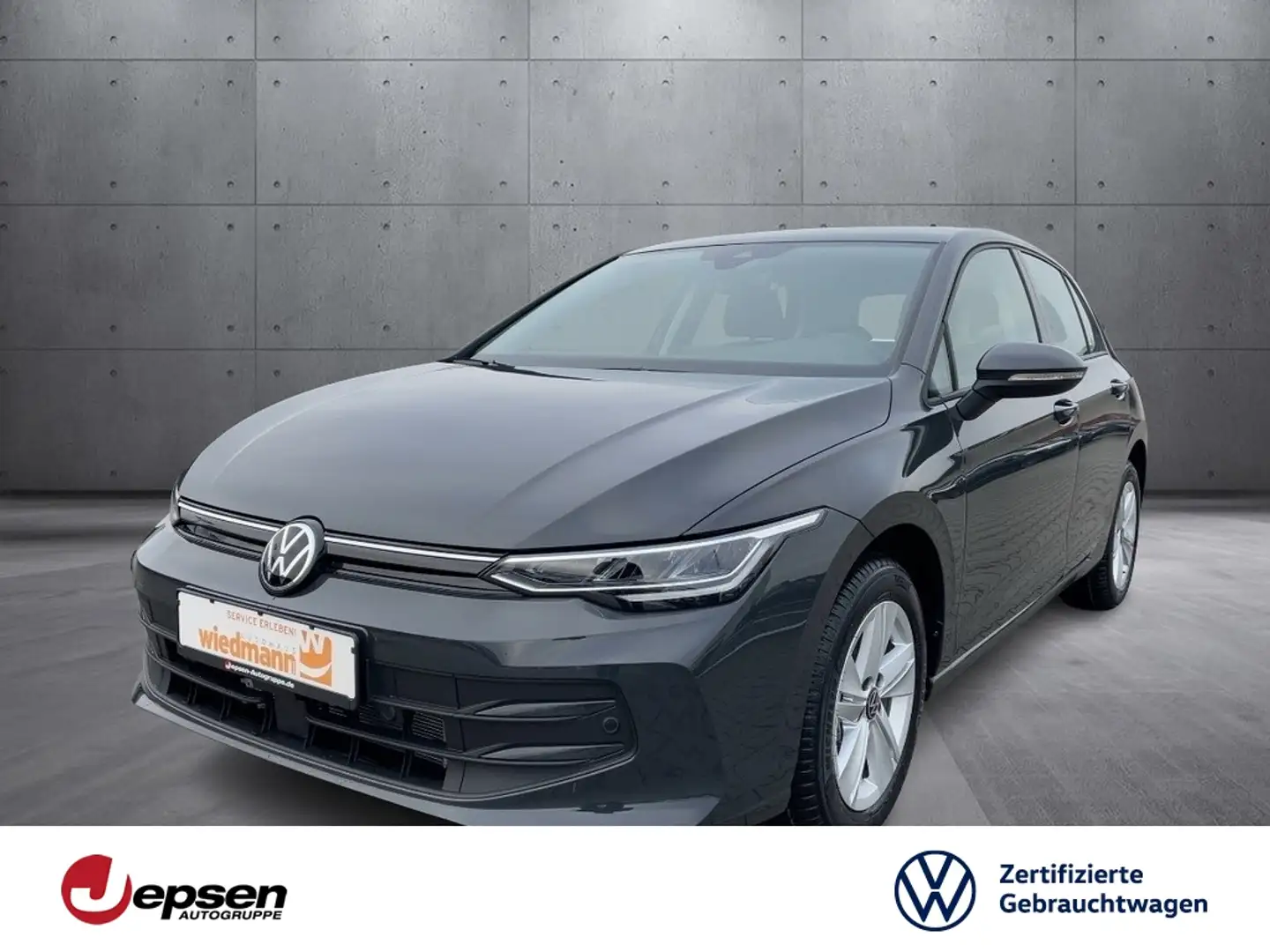 Volkswagen Golf Life 1.5 TSI ACC+LED+LM16`+PDC+SHZ Gris - 1