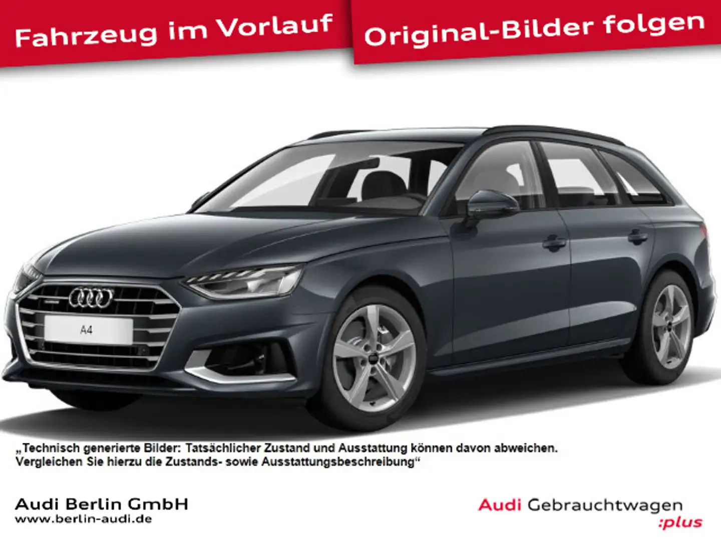 Audi A4 Advanced 40 TDI qu.S tronic Grau - 1