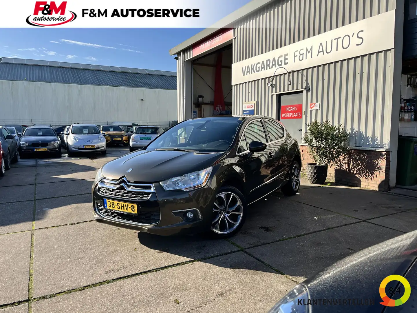 Citroen DS4 1.6 THP Sport Chic Marrón - 1