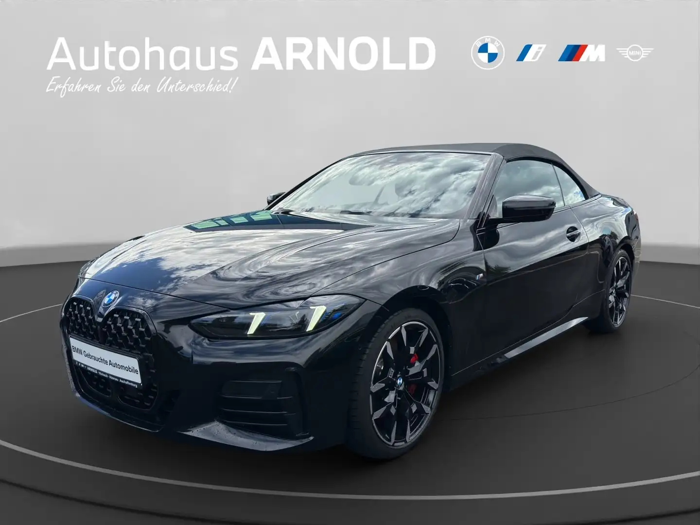BMW 420 i Cabrio M Sportpaket Pro Stop+Go Komfoz. Lenkradh Schwarz - 1