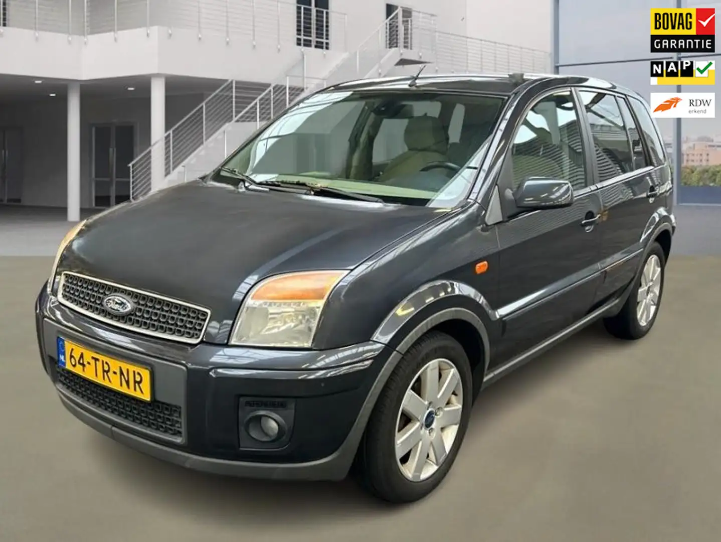 Ford Fusion 1.4-16V Futura 1e Eig. 90.200 km +NAP NL-auto Gris - 1