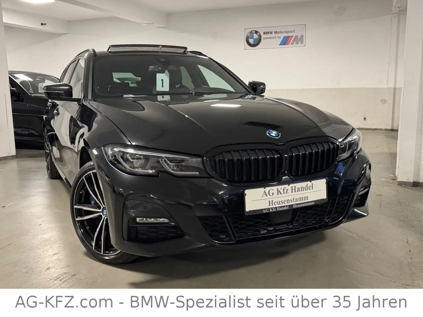 BMW 330 e xDrive M Sport/LASER/HUD/ACC/PANO/HIFI Noir - 2